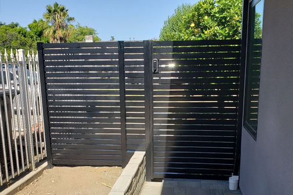 aluminum gate
